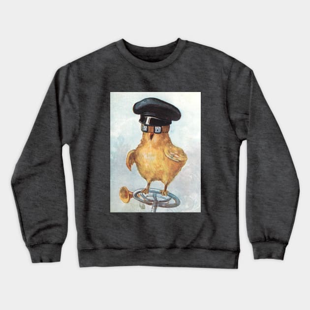 Baby Chick is an Uber Driver! Crewneck Sweatshirt by Star Scrunch